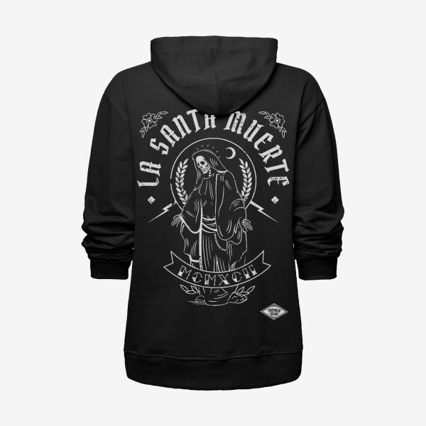 La Santa Muerte poster design  hoodie